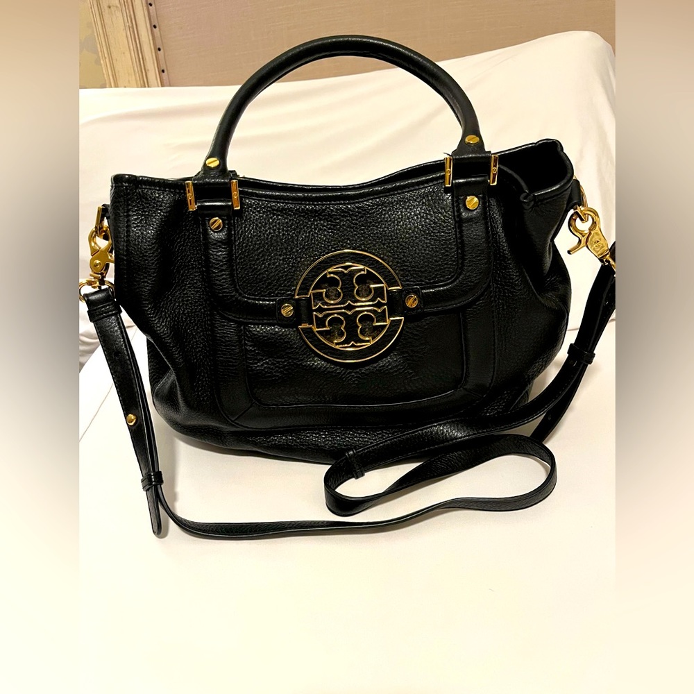 Tory Burch Black Leather Purse